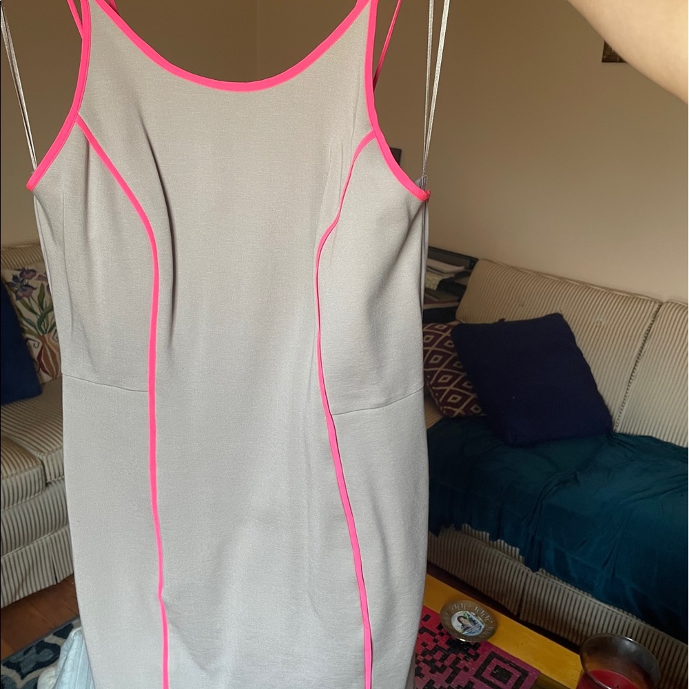 Trina Turk Nude Pink spaghetti strap Casual Dress
